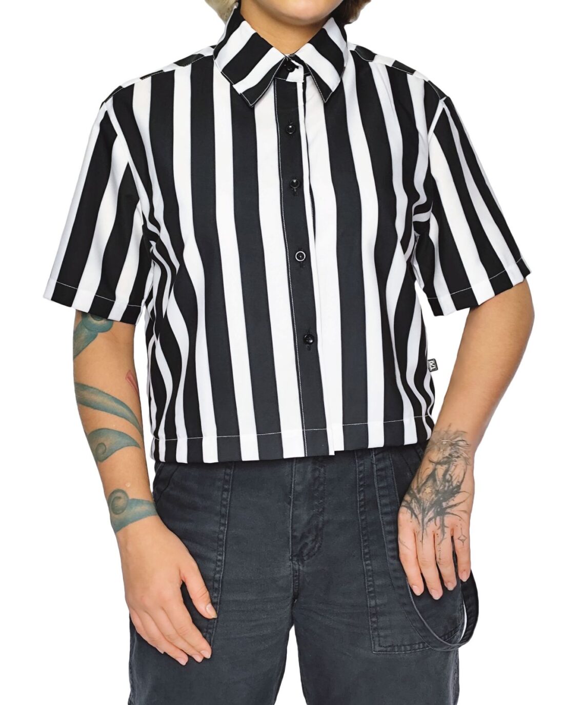 Camisa Boxy Botão Lazy Snake